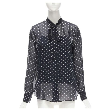 dior sheer shirt